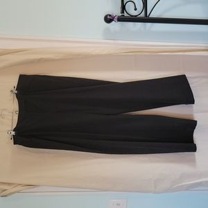 Black Dress Pants, wide leg with cuff